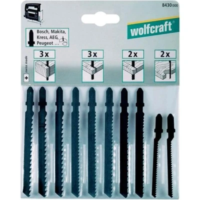 Afbeelding van Wolfcraft 8430000 10 Decoupeerzaagbladen stuk(s)