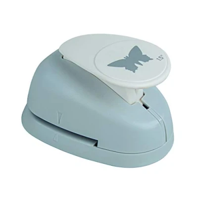 Afbeelding van Rayher perforator fantasie vlinder p. deco 3,81 cm ø (1,5 inch), grijs, 89846000