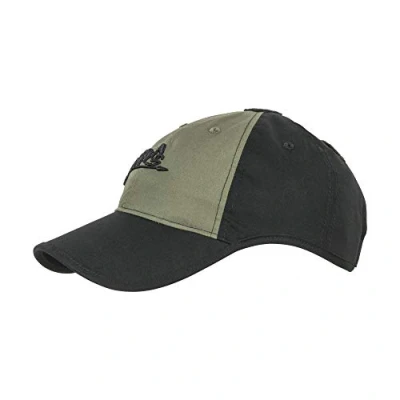 Afbeelding van Helikon Tex Pet met logo voor heren, polykatoen, ripstop, olijfgroen/Adaptive Green A, van polykatoen ripstop
