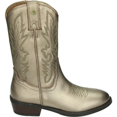 Afbeelding van Develab 44374 MeisjesLaarzenKinderlaarsjes Kleur: Metallics Maat: 38