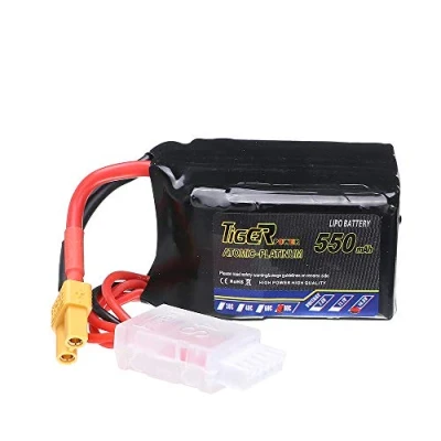 Afbeelding van KINGDUO 14,8 V 550 mAh 80 C 4S Lipo batterij Xt30 stekker voor helikopter FPV Racing drone Quadrocopter RC