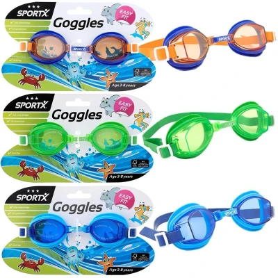 Afbeelding van Sportx Kids Zwembril 3 Sterren Assorti