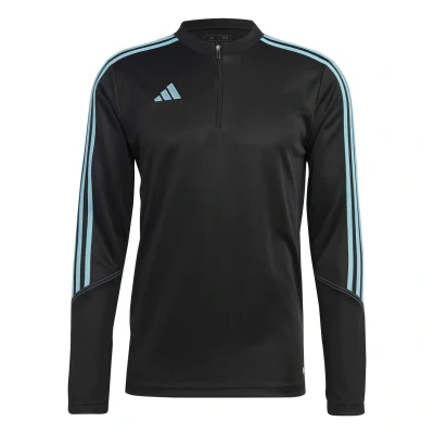 Afbeelding van adidas Performance TIRO23 CLUB Longsleeve, Heren, Maat: Small, Black/preloved blue