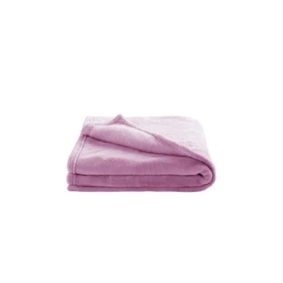 Image de Doux nid couverture microdoux 75x100 cm lilas
