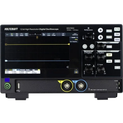 Afbeelding van VOLTCRAFT DOV1002 Digitale oscilloscoop 100 MHz 2 kanaals 1.25 GSa/s 50 Mpts 12 Bit Digitaal geheugen (DSO) 1 stuk(s)