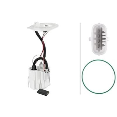 Afbeelding van HELLA 8TF 358 106 961 Brandstoftoevoereenheid Met pakking, brandstoftoevoermodule drukregelaar Electrisch OPEL: Astra H Hatchback