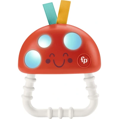 Afbeelding van Fisher Price Paddenstoel bijtspeeltje met lichtjes