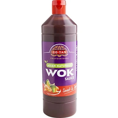 Afbeelding van Go Tan Wok Original sweet &amp; sour fles 1 liter