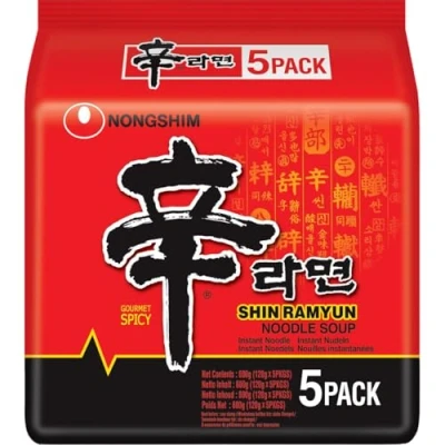 Afbeelding van Nongshim Shin Ramyun Instant Noedels, 40 x 120 g, 1 stuk