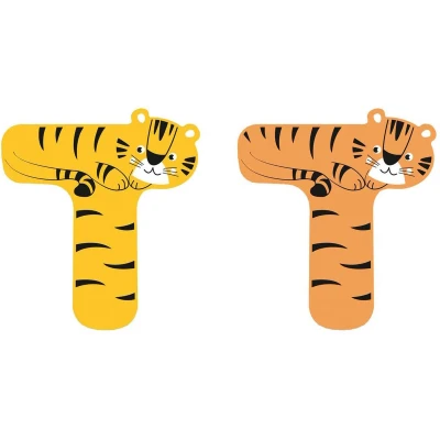 Afbeelding van Small Foot Houten Dieren Kinderletter T