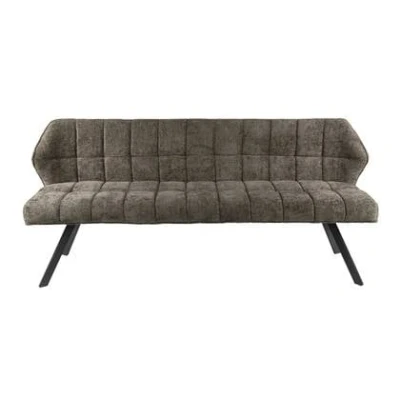 Afbeelding van Giga Meubel Eetkamerbank Taupe 180x59x84cm Raster