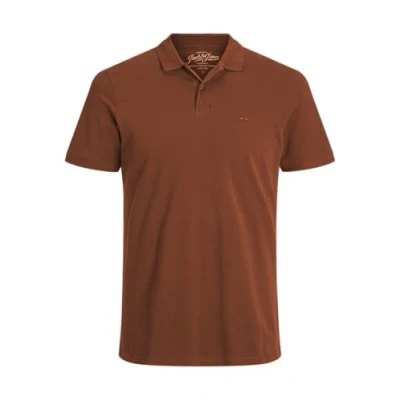 Image de JACK &amp; JONES Jjebasic Polo Ss Noos pour homme, Arabian Spice, S