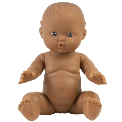 Afbeelding van Minikane babypop vintage meisje amandine 34 cm