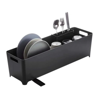 Afbeelding van Yamazaki Afdruiprek Smal Tower Black