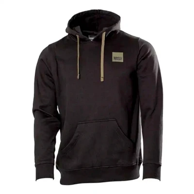Afbeelding van Nash Make It Happen Hoody Box Logo Black M Vis trui