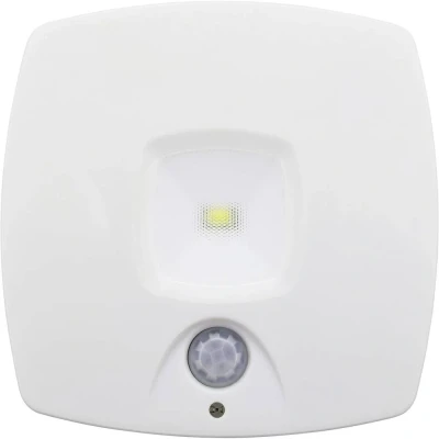 Afbeelding van Müller Licht 27700015 LED nachtlamp met bewegingsmelder Vierkant Daglichtwit Wit