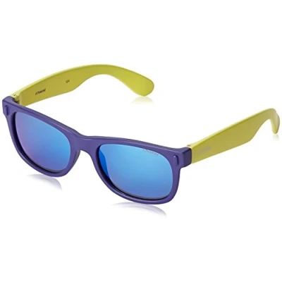 Afbeelding van Polaroid P0115 Brilmontuur, uniseks, kinderen, 1 stuk, Udf/Jy Blue Lime