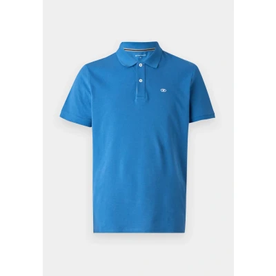 Afbeelding van TOM Tailor Basic Poloshirt, Heren, Maat: Small, Sapphire blue