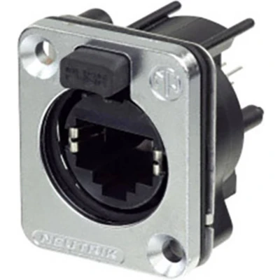 Afbeelding van Neutrik Chassisbus NE8FDV SE CON Bus, inbouw verticaal Aantal polen 8P8C Zilver 1 stuk(s)