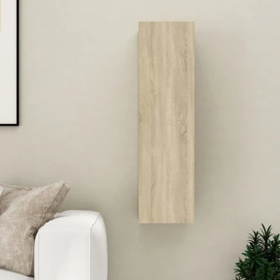 Afbeelding van Tv meubel 30,5x30x110 cm spaanplaat sonoma eikenkleurig