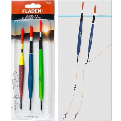Afbeelding van Fladen Float Classic no 2, 1.75 4.00 gram Dobber