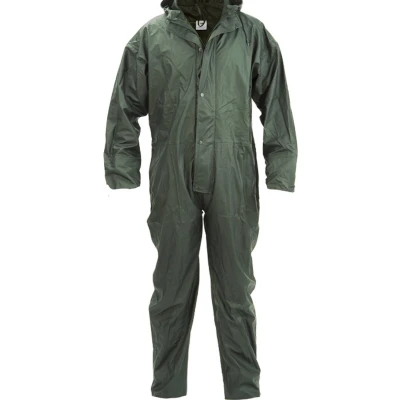 Afbeelding van Rehamij Regenoverall pu flex plus groen maat L