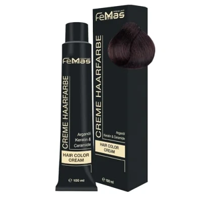 Afbeelding van Femmas (5.89) Haarverf Chocolade Amber Lichtbruine 100ml