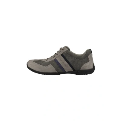 Afbeelding van Pius Gabor Lage sneakers voor heren, gerecyclede voering, gecertificeerd leer, uitneembare binnenzool, Midgrey Dk Grey Fjord 20