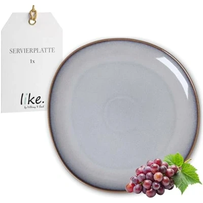 Afbeelding van Villeroy &amp; Boch Lave Beige Serveerschaal 32 cm