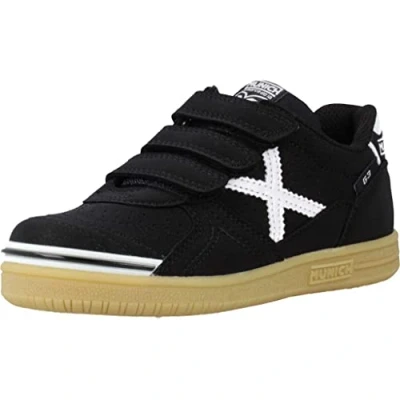 Afbeelding van Munich Sneakers Maat 27 Unisex zwart/wit