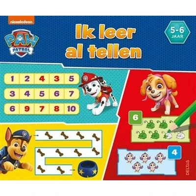 Afbeelding van PAW Patrol Ik leer al tellen (5 6 j.)