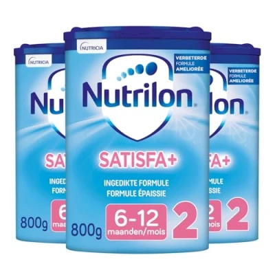 Afbeelding van Nutrilon 2 Satisfa+ Groeimelk voor Baby&#039;s van 6 12 maanden 3 pack