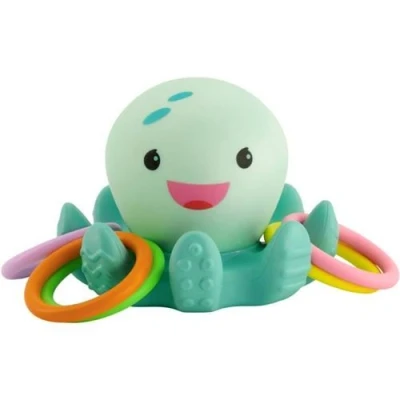 Image de Jouet de bain INFANTINO Pieuvre Lumineuse avec anneaux