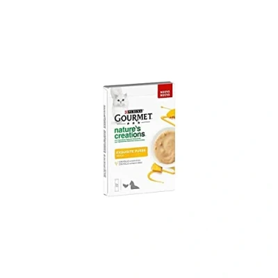 Afbeelding van 5x10g Kip en Pompoen Nature&#039;s Creations Snack Gourment Kattensnack