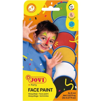 Afbeelding van Jovi maquillage Face Paint, kartonnen etui van 6 kleuren Maquillagestiften