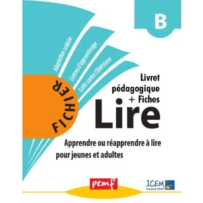 Afbeelding van Fichiers Lire Méthode Niveau B pack enseignant (Livret Pédagogique + Fiches Elèves)