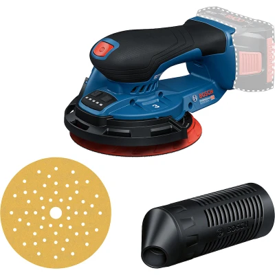 Afbeelding van BOSCH GEX 18V 150 3 excentrische accu schuurmachine in L BOXX 162 (zonder en lader) 0601372903