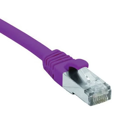 Afbeelding van Netwerkkabel RJ45 CAT 6 F/UTP LSOH SNG paars 15 m