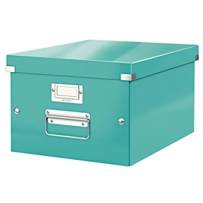 Afbeelding van Leitz WOW opbergdoos Click &amp; Store, ft A4, buitenft 281 x 370 200 mm archiefdoos