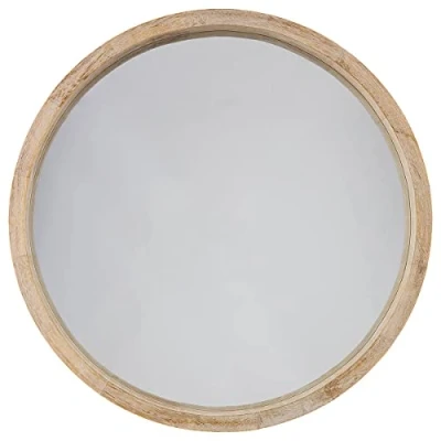 Image de Miroir Rond Naturel scandinave D50