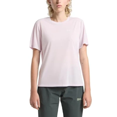 Afbeelding van Jack Wolfskin Sport Tshirt, Dames, Maat: XS, Pale lavendar