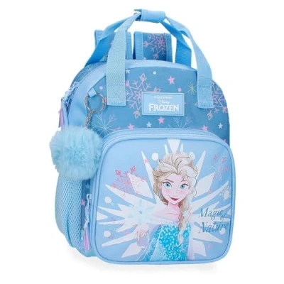 Afbeelding van Joumma Disney de ijskoningin Kleuterrugzak blauw 23 x 28 10 cm polyester 6,44 l, Blauw, kleuterrugzak,
