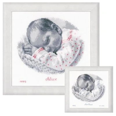 Afbeelding van Telpakket kit Slapende baby Telwerk Vervaco PN 0169612
