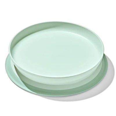 Afbeelding van OXO tot Stick &amp; Stay Bord Babybord Kinderbord Bordje zuignap Baby servies Opal