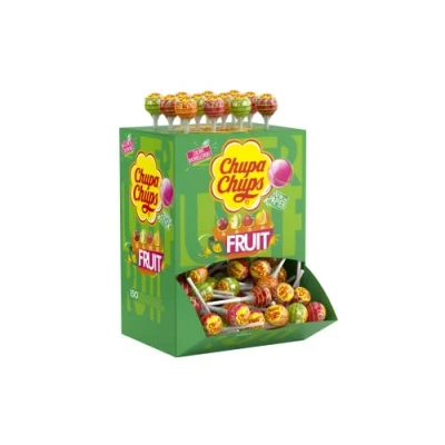 Afbeelding van Chupa Chups Fruit, sinaasappel, 150 stuks (1 stuk)