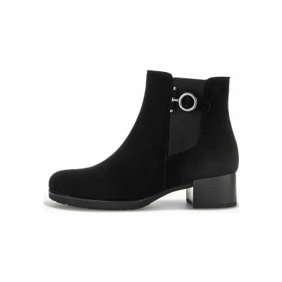 Afbeelding van Gabor Korte laarzen Schwarz altsilber, Dames, Maat: 38.5, altsilber Schoenen
