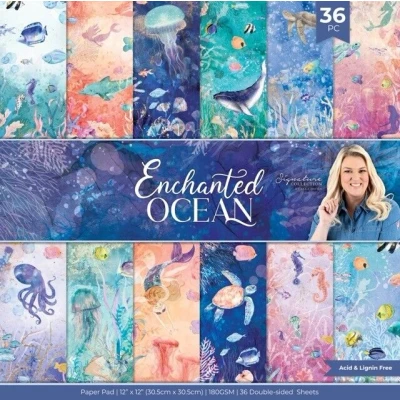 Afbeelding van Sara Signature Enchanted Ocean Paperpad 30x30 cm