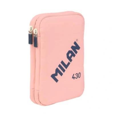 Afbeelding van MILAN® Pennenetui met 2 etages inhoud MILAN 430 sinds 1918, roze