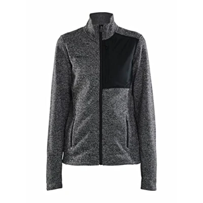 Afbeelding van Craft ADV Explore Heavy Fleece Jacket W 1912219 Black/Melange