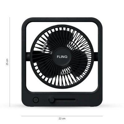 Afbeelding van FlinQ Coolcube Tafelventilator Statiefventilator Ventilatoren